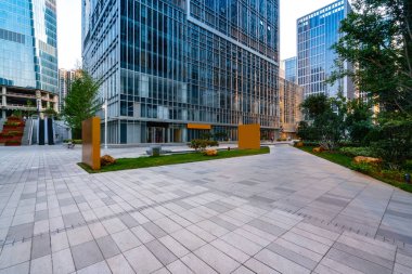 Jinan Finans Bölgesindeki Modern Mimarlık Ofisi Binası