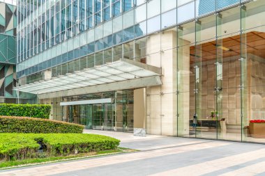 Shangha, Pudong finans bölgesinde modern mimari