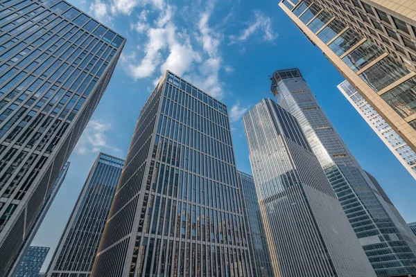 Jinan merkez iş dağıtım merkezinin kare ve ofis binası