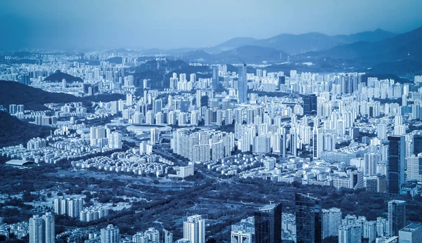 Vista Aérea Del Paisaje Shenzhen —  Fotos de Stock