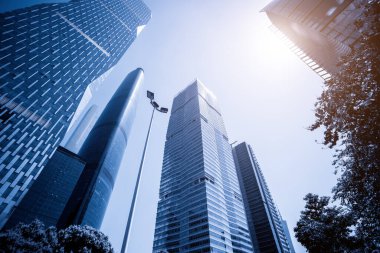 Guangzhou Finans Bölgesi Plaza Mimari Peyzaj Ofisi