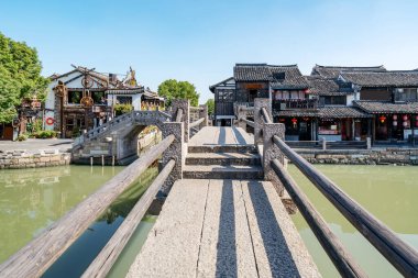 Xitang 'daki antik evler Eski Şehir, Zhejiang