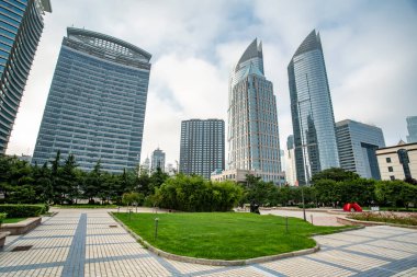 Mali Bölgedeki ofis binasının cam penceresi