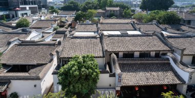 Fuzhou 'daki eski yerleşim yerleri.