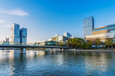 Ningbo Şehri Modern Mimari Manzarası