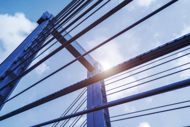 Şehir karayolu köprüsü bölümü