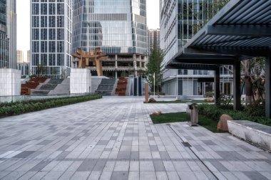 Jinan Finans Bölgesindeki Modern Mimarlık Ofisi Binası