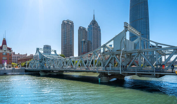 Знаменитый архитектурный ландшафт Тяньцзиня
