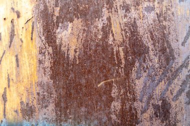 Paslı metal arka plan materyali