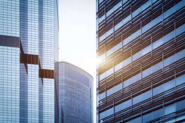 Shangha, Pudong finans bölgesinde modern mimari