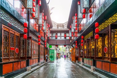 Eski Jinli sokağı, antik şehir, Chengd