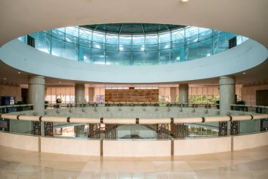 Modern mimari malzemenin iç alanı