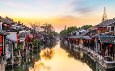 Xitang 'daki antik evler Eski Şehir, Zhejiang