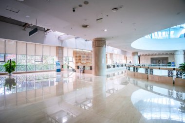 Modern mimari malzemenin iç alanı