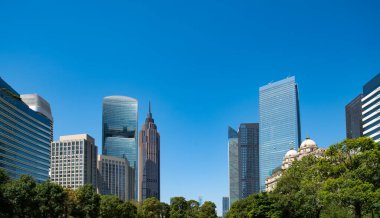 Guangzhou Finans Bölgesi Plaza Mimari Peyzaj Ofisi