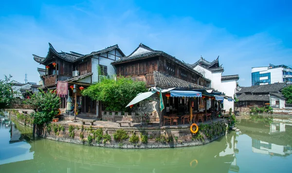 Rivers Ancient Houses Ancient Towns Zhejiang Provinc — Stock Photo, Image