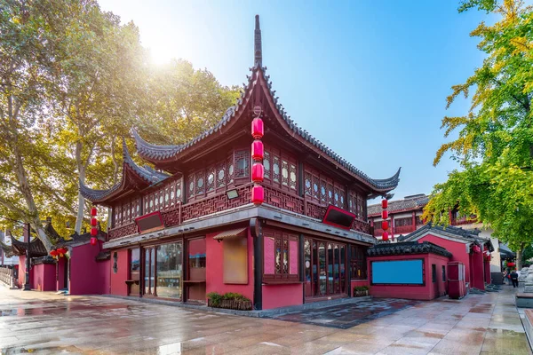 Old Building Nanjing Confucius Templ — Stock Photo, Image