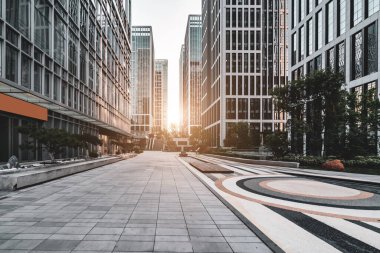 Jinan Finans Bölgesindeki Modern Mimarlık Ofisi Binası