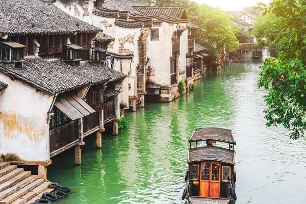 Чжэнь Город Воды Китае — стоковое фото