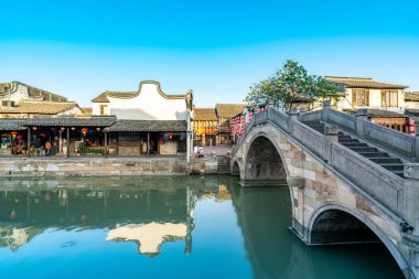 Xitang 'daki antik evler Eski Şehir, Zhejiang