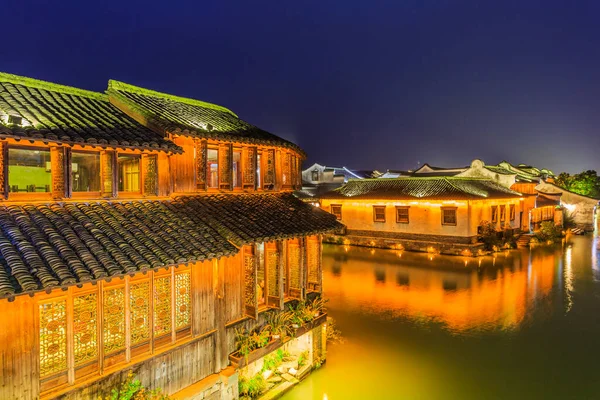 Zhen Waterstad China — Stockfoto