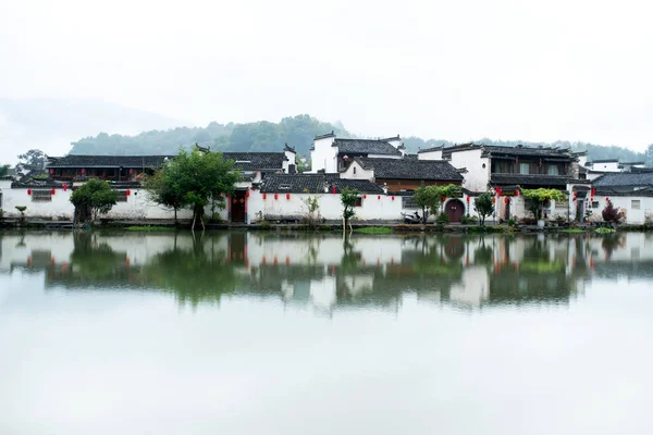 Hongcun Anhui Eski Bir Köy — Stok fotoğraf