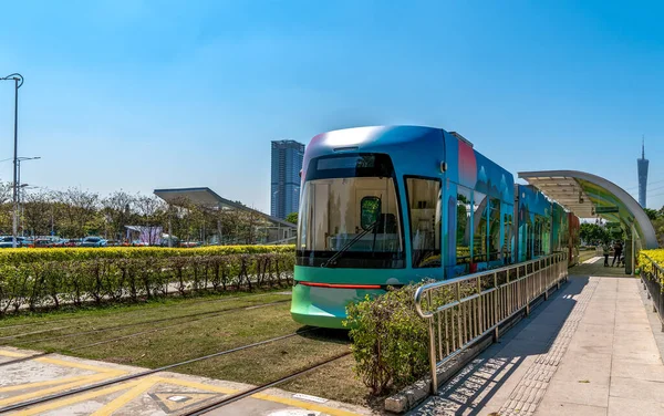 Guangzhou Light Rail Sightseeing Bus — Stock Photo, Image