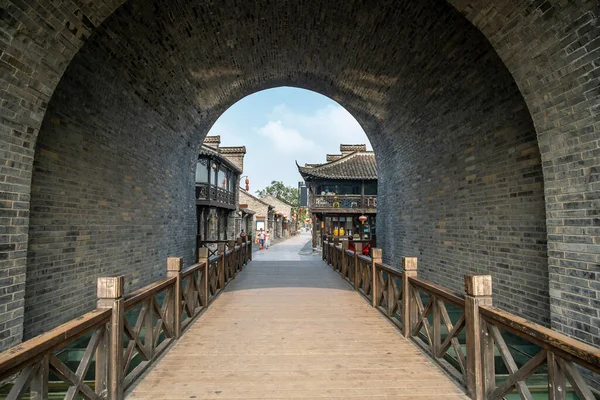 Starożytne Miasto Dongguan Old Street Yangzhou Chiny — Zdjęcie stockowe