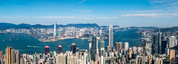 Hermoso Horizonte Ciudad Hong Kong Chin —  Fotos de Stock