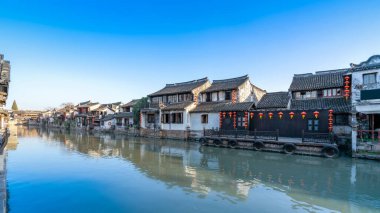 Xitang 'daki antik evler Eski Şehir, Zhejiang