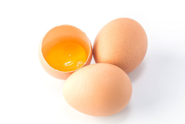 Farm fresh egg background material