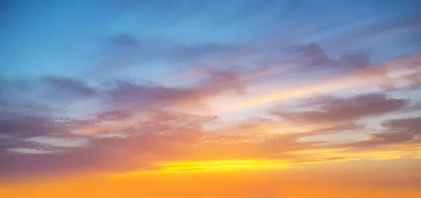 Sonnenuntergangslandschaft Himmel Nach Sonnenuntergang — Stockfoto