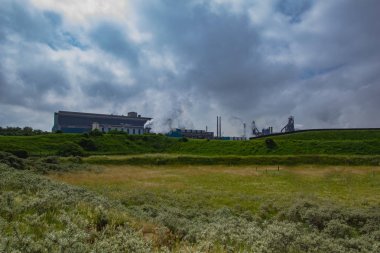 Tata Çelik, Hollanda sitenin Panorama görüntüsü.