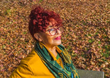 Büyük mutluluk hissi ile doğulu bir kadının portresi 