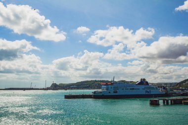 Dover limanı, Kent, İngiltere; Temmuz/12/2017: Dover Limanı
