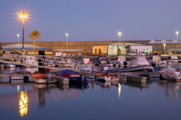 Fuerteventura, Spanyolország február 11., 2019 kikötő Morro Jable — Stock Fotó