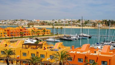 Portimao, Portekiz - Mai 24, 2019: Yerleşik alan görünümü 