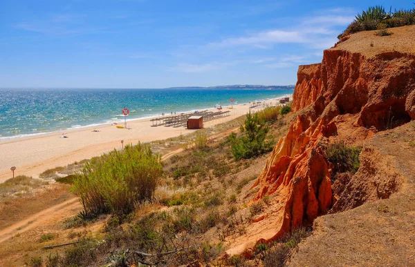 FALESIA, ALGARVO, PORTOGALLO - MAI 25, 2019: Vista sulla spiaggia Pra — Foto Stock