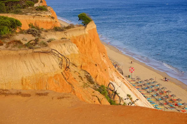 FALESIA, ALGARVO, PORTOGALLO - MAI 25, 2019: Vista sulla spiaggia Pra — Foto Stock