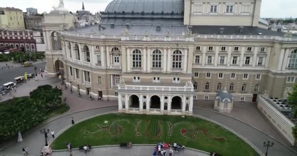 Ópera Odessa Vídeo Desde Aire — Vídeo de stock