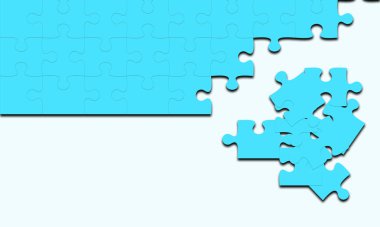 Son bulmaca parça yığın