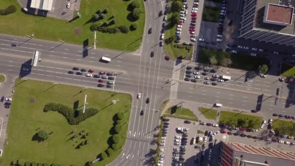 Vue Aérienne De L'autoroute — Video