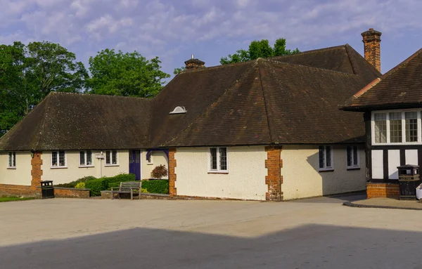 Un complejo de edificios de la escuela de música en Inglaterra. Escuela de Mill Hill 19.05.2018 . — Foto de Stock