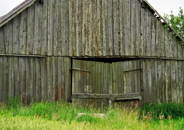 Old Decaying Shed Boards Yesteryear — Stock Photo, Image