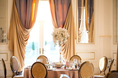 Güzel Restoran dekorasyon düğün olaylar için