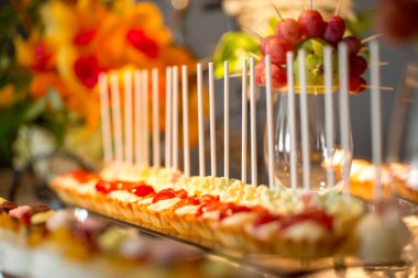 Şeker çubuğu'nda lezzetli kek