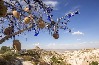 Kapadokya 'nın güzel manzarası, Türkiye