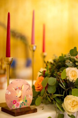 Düğün için güzel dekorasyon