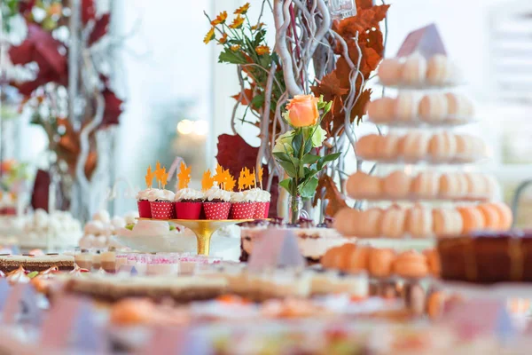 Délicieuse Barre Chocolatée Dans Une Décoration Spéciale — Photo