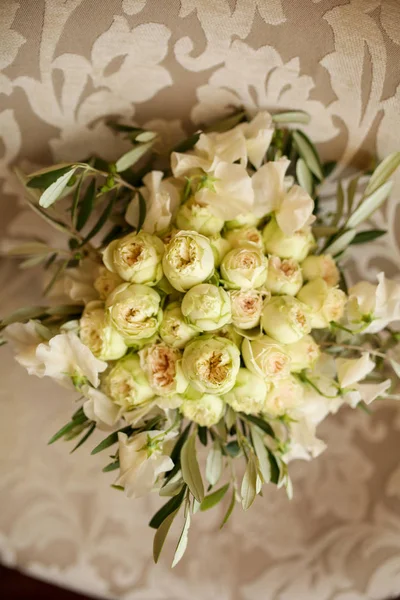 Krásná Svatební Kytice Květin — Stock fotografie